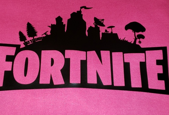 Pink Fortnite  Hoodie - Picture 1 of 1
